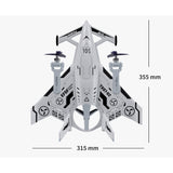 2.4G 8CH RC Stunt Airplane Model - RAZORDON