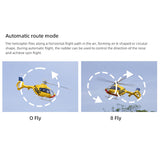 FLYWING EC135 GPS Helicopter Auto route mode- Razordon