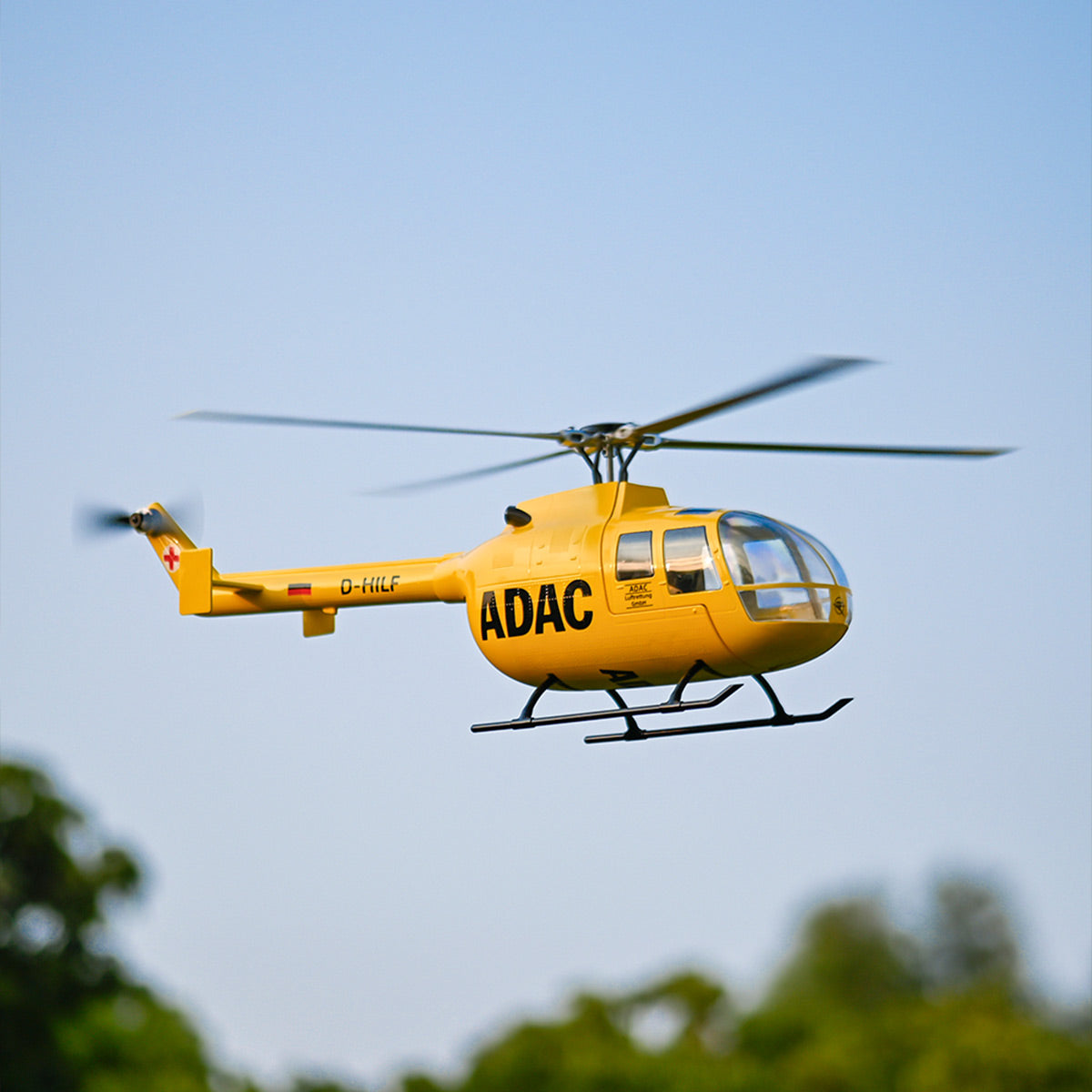 FLYWING BO105 6CH Civilian RC Helicopter With H1 Flight – Razordon