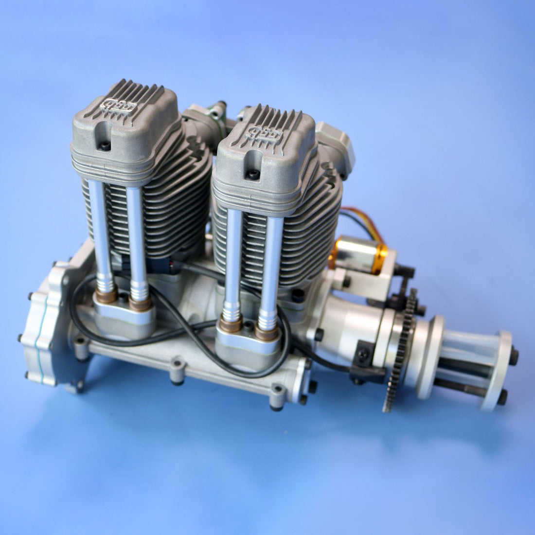 NGH GF60i2-E 60cc Inline Twin-Cylinder Four-Stroke Air-Cooled Gasoline ...