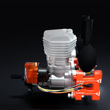 EPHIL XG-20cc-R Pro Electric Starter Two-Stroke Single Cylinder Rear Exhaust Gasoline Engine Model for Fixed-Wing Aircraft Models-RAZORDON