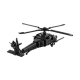 MOC UH60M Black Hawk Military Copter Model DIY Assembly Building Blocks Set