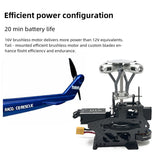 FLYWING BELL-412-V4 470-Class 2.4G 6CH Scale GPS RC Military Helicopter Model - Razordon