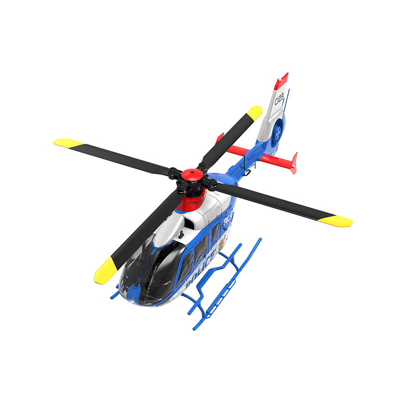 C123 1/36 Scale EC135 Helicopter 2.4G 6CH Single-Rotor Gyroscopic Flying Aircraft Model-razordon