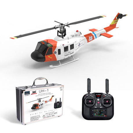 WOLFBUSH YUXIANG F07S UH-1 Huey 1/34 Scale RC Helicopter - Razordon