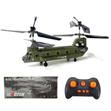 S026H Dual-Rotor Transport Aircraft 2.4G RC 3CH Dual-Rotor Aerocraft Model