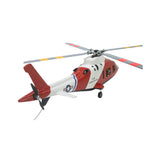 FLISHRC Agusta A109 500-Class 2.4G 6CH Scale RC Helicopter Model with L7 Flight Controller and 4-Mode Positioning GPS RTF