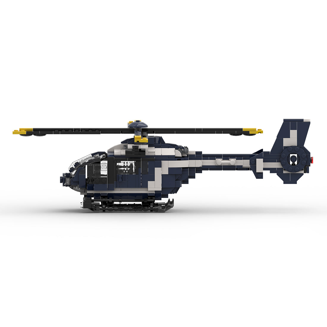 MOC-176643 European EC 135 Helicopter Military Assembly Toy Building Blocks Set - Razordon