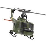 YU XIANG F07/F07-V 1/34 Scale UH-1 Huey 2.4G 6CH Brushless Direct-Drive 6G Flybarless RC Helicopter Model (RTF Version/Mode1/Mode2)