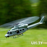 GOOSKY E2 UH-1Y RC Helicopter RTF 1/35 Scale 2.4G 6CH Dual Brushless Direct Drive Stunt Model Aircraft Model GTS Flight Control - Razordon