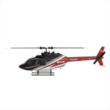 YU XIANG F08 1/27 Scale Bell 206 2.4G 6CH Brushless Direct-Drive 3D/6G Flybarless RC Helicopter Model with Optical Flow Positioning (RTF Version/Mode1/Mode2) razordon