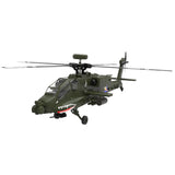 YU XIANG F11 AH60 Apache 1/32 Ratio 2.4G Remote-controlled Dual-axis Co-drive without Ailerons 6G/3D Stunt Military RC Helicopter Model--razordon