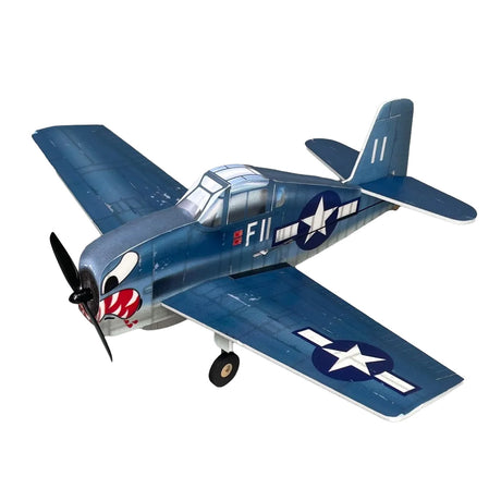 MinimumRC F6F Starrflügelflugzeug Hellcat 2.4G 4CH RC-Modell, zweimotoriges Flugzeugmodell