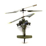 S109H Apache Helicopter 2.4G RC 3CH Dual-Prop Gyro Stabilized Airplane Model with Bright Night Navigation Lights