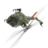 YU XIANG F07/F07-V 1/34 Scale UH-1 Huey 2.4G 6CH Brushless Direct-Drive 6G Flybarless RC Helicopter Model (RTF Version/Mode1/Mode2)