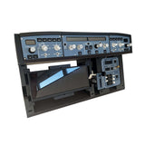 A320 A350 Desktop Flight Simulator Cockpit Display Stand with HD Screen, Carbon Fiber Reinforced 3D Printed Frame, Magnetic Monitor Mount - RAZORDON