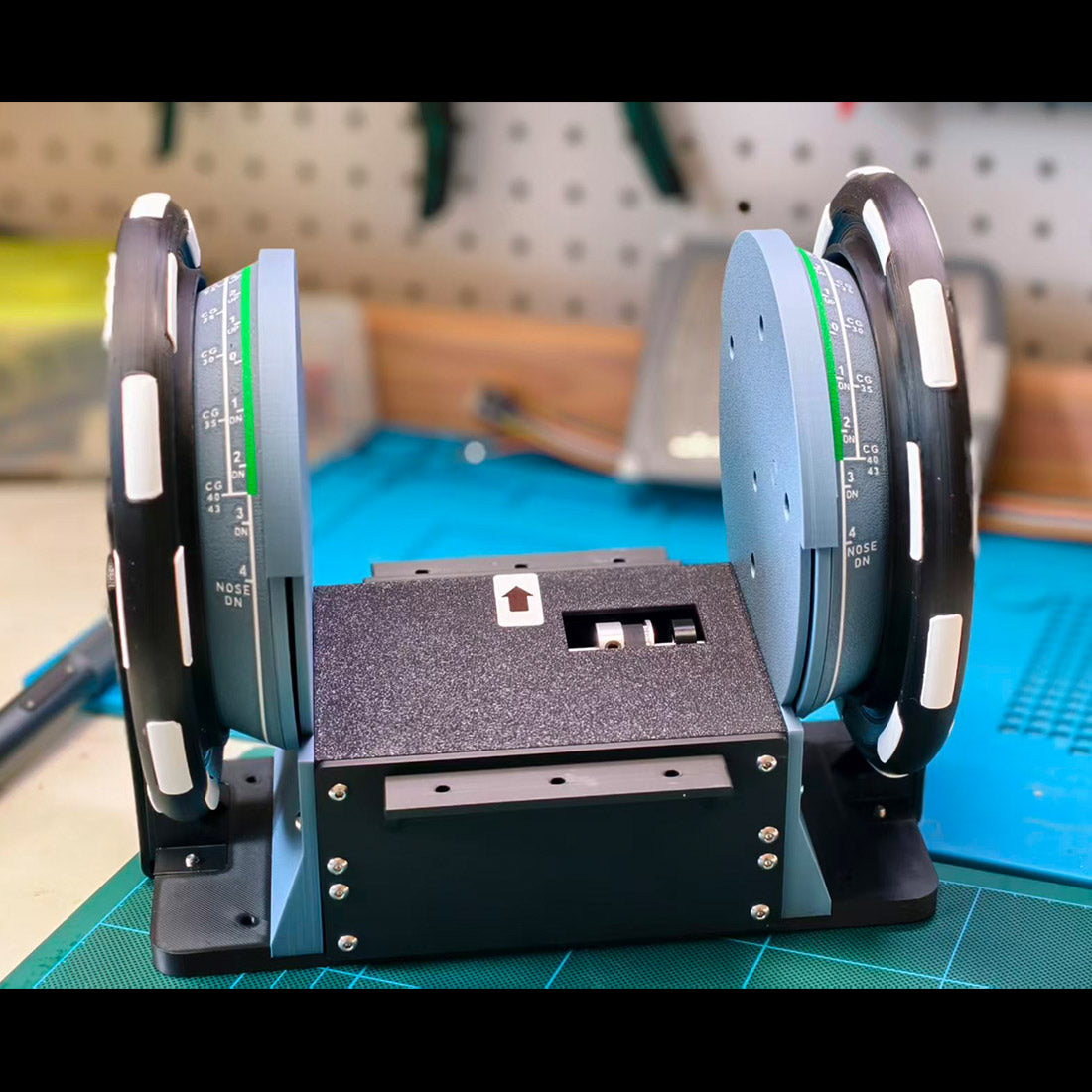 A32X Aircraft Trim Wheel Module, Compatible with MSFS 2024, iniBuilds A32x, FBW A32NX Neo & Fenix A32x (Throttle Not Included) - razordon