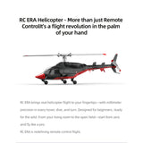 RC ERA A61 1/53 Scale Airwolf 2.4G 4CH Single Rotor Flybarless Mini RC Helicopter Model with Optical Flow Altitude Hold RTF