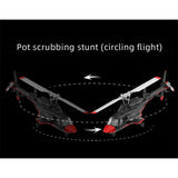 RC ERA A61 1/53 Scale Airwolf 2.4G 4CH Single Rotor Flybarless Mini RC Helicopter Model with Optical Flow Altitude Hold RTF