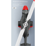 RC ERA A61 1/53 Scale Airwolf 2.4G 4CH Single Rotor Flybarless Mini RC Helicopter Model with Optical Flow Altitude Hold RTF