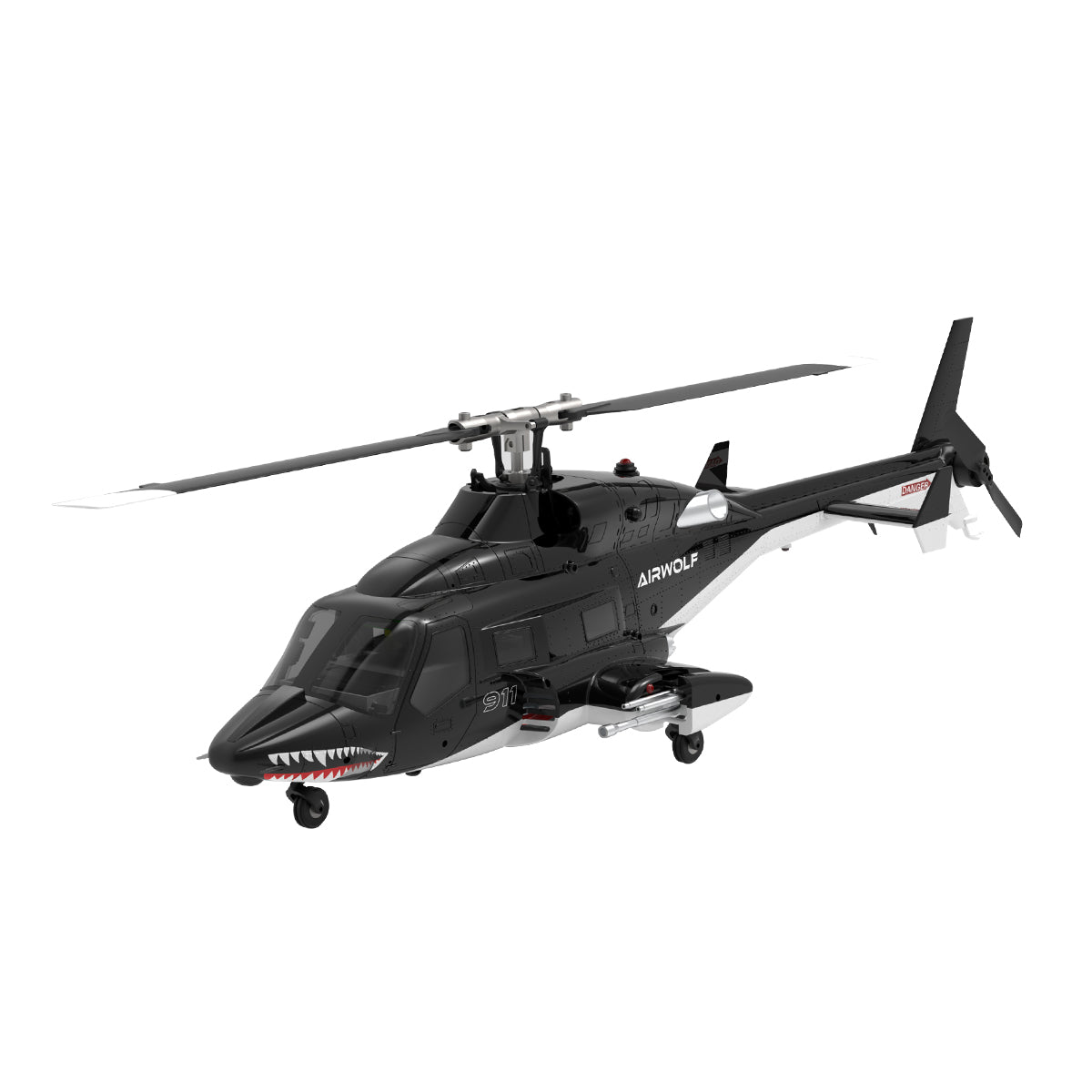 Airwolf RC Helicopter Model with GPS Positioning Bell222  - Razordon