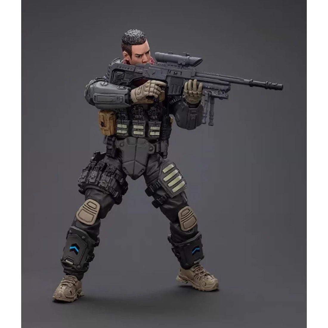 1/18 Scale Articulated Special Forces Soldier Figure - Vintage