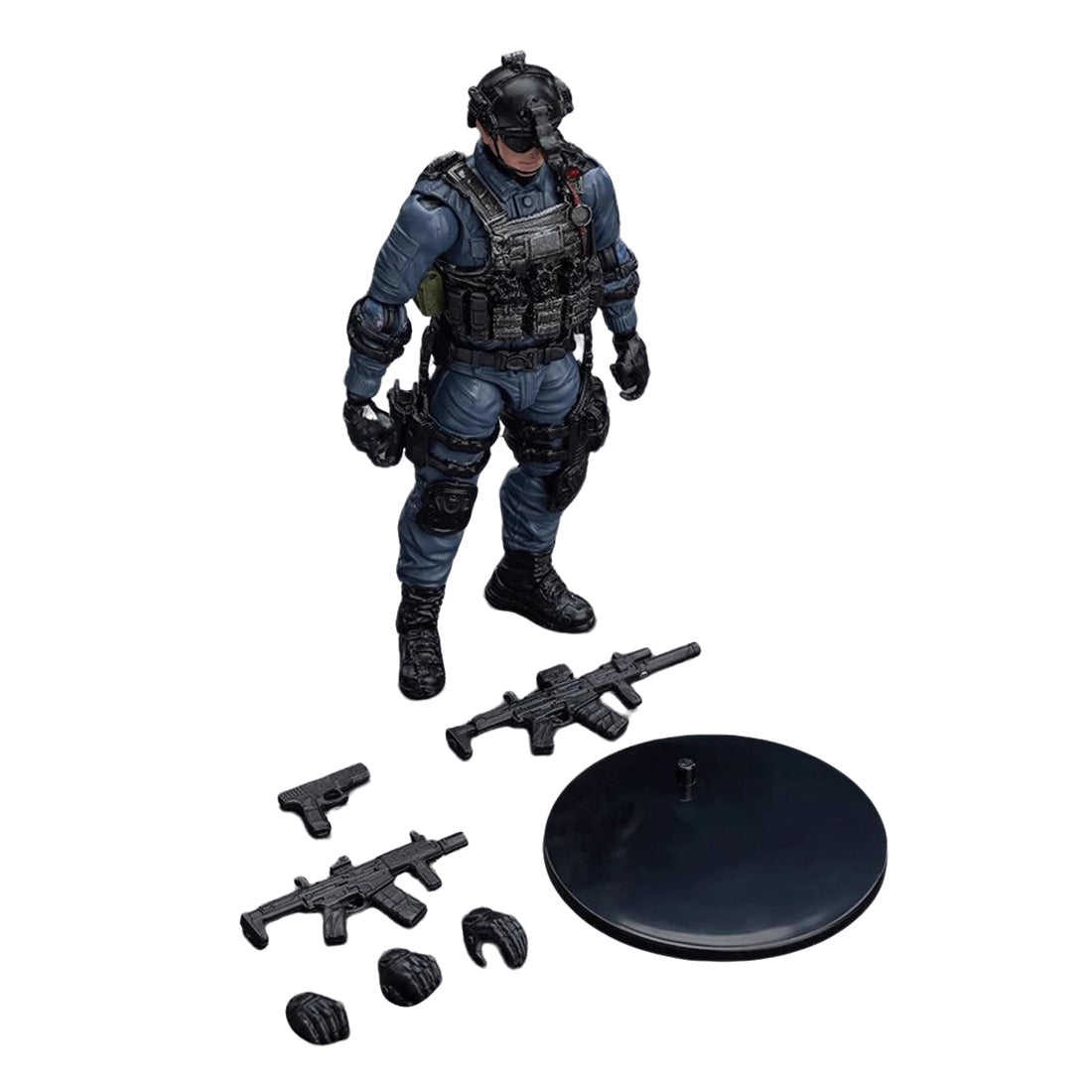 1/18 Scale Articulated Speicial Forces Soldier Figure - Vintage