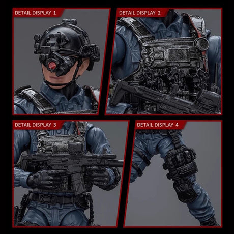 1/18 Scale Articulated Speicial Forces Soldier Figure - RAZORDON