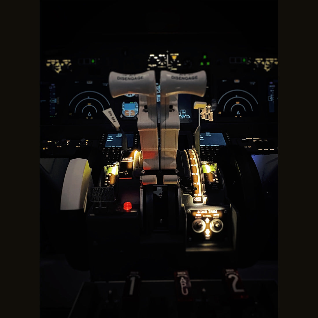 B737-800 Throttle-Quandrant - RAZORDON