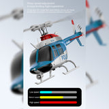 C138PRO 1/33 Scale Bell 206 2.4G 6CH Flybarless Single-Rotor RC Helicopter - RAZORDON