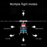 C138PRO 1/33 Scale Bell 206 2.4G 6CH Flybarless Single-Rotor RC Helicopter - RAZORDON