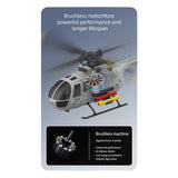 RC ERA C186S BO105 1/48 Scale 2.4G 6CH Single-Rotor Flybarless Realistic Intelligent RC Helicopter - RAZORDON