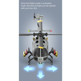 RC ERA C186S BO105 1/48 Scale 2.4G 6CH Single-Rotor Flybarless Realistic Intelligent RC Helicopter - RAZORDON