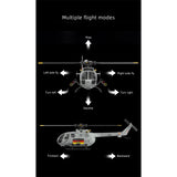 RC ERA C186S BO105 1/48 Scale 2.4G 6CH Single-Rotor Flybarless Realistic Intelligent RC Helicopter - RAZORDON