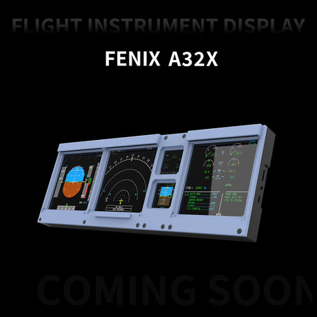 D106 A32X A35X A38X PFD-ND-ECAM-E/WD HOME COCKPIT Panel - RAZORDON