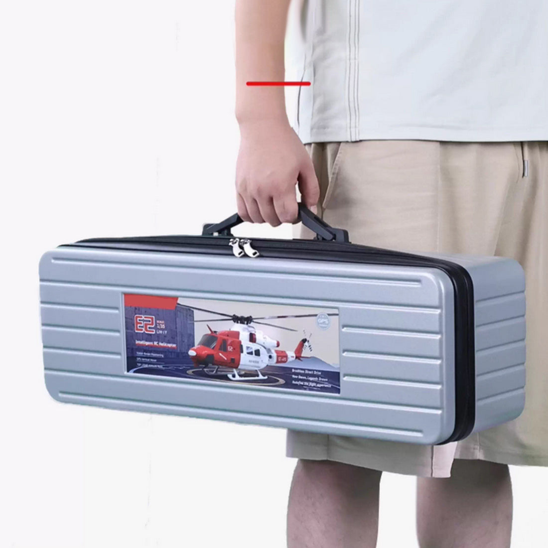 Explosion-Proof Non-Disassembly Carrying Case for GOOSKY UH-1Y E2 Helicopter - RAZORDON