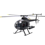 FLISHRC FL500 AH-6 Little Bird 500-Class 2.4G 6CH Scale RC Helicopter - RAZORDON
