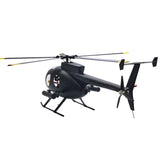 FLISHRC FL500 AH-6 Little Bird 500-Class 2.4G 6CH Scale RC Helicopter - RAZORDON