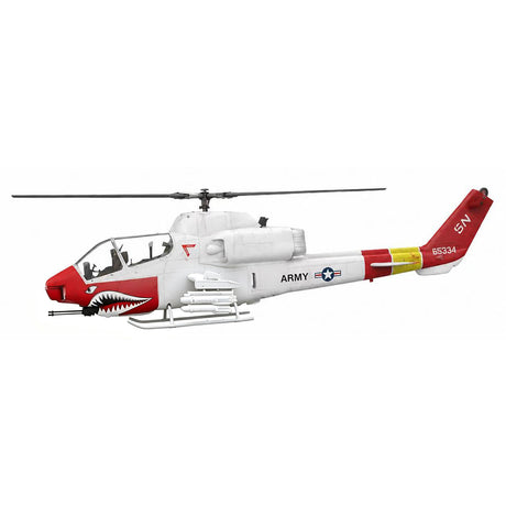 FLISHRC FL500 Bell AH-1 Cobra 500-Class 2.4GHz 6CH Scale RC Helicopter with L7 Flight Controller, 4-Mode GPS Positioning, Realistic Cockpit – RTF Remote Control Helicopter