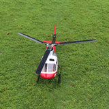 FLISHRC Eurocopter AS350 500-Class 2.4G 6CH Scale RC Helicopter Model with L7 Flight Controller and 4-Mode Positioning GPS RTF