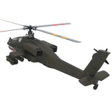 FLISHRC FL500 AH64 Apache 500-Class 2.4GHz 6CH Scale RC Helicopter with L7 Flight Controller, 4-Mode GPS Positioning, Realistic Cockpit – RTF Remote Control Helicopter