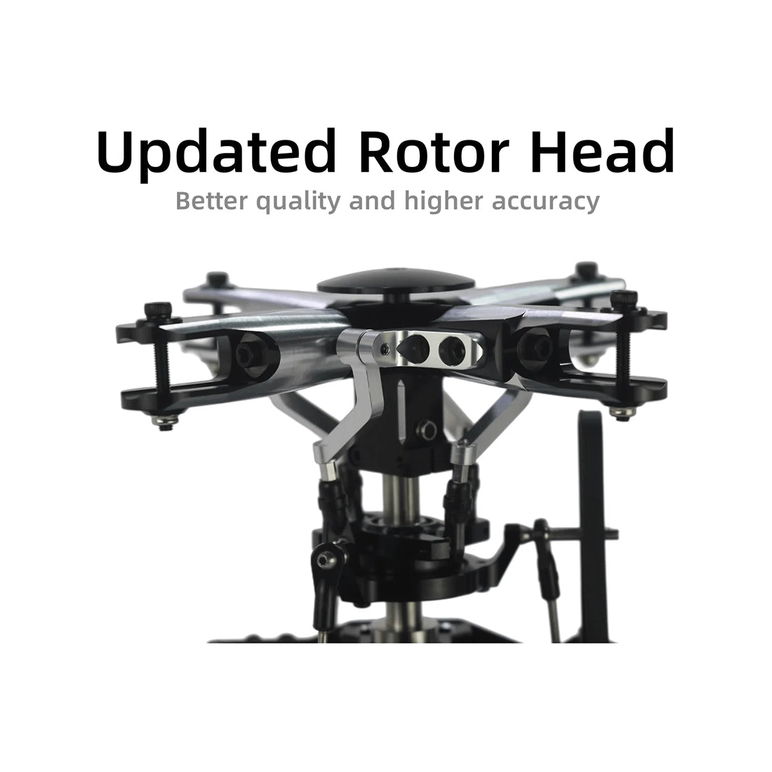 FLISHRC FL500 AH64 Apache 500-Class 2.4GHz 6CH Scale RC Helicopter with L7 Flight Controller, 4-Mode GPS Positioning, Realistic Cockpit – RTF Remote Control Helicopter