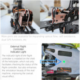 FLISHRC FL500 Airwolf Pro 500-Class 2.4G 6CH Scale RC Helicopter with L7 Flight Controller & 4-Mode GPS Positioning RTF