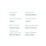 FLISHRC FL500 Airwolf Pro 500-Class 2.4G 6CH Scale RC Helicopter with L7 Flight Controller & 4-Mode GPS Positioning RTF