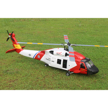 FLISHRC FL500 HH-60 Jayhawk Coast Guard 500-Class 2.4GHz 6CH Scale RC Helicopter with L7 Flight Controller, 4-Mode GPS Positioning, Realistic Cockpit – RTF Remote Control Helicopter