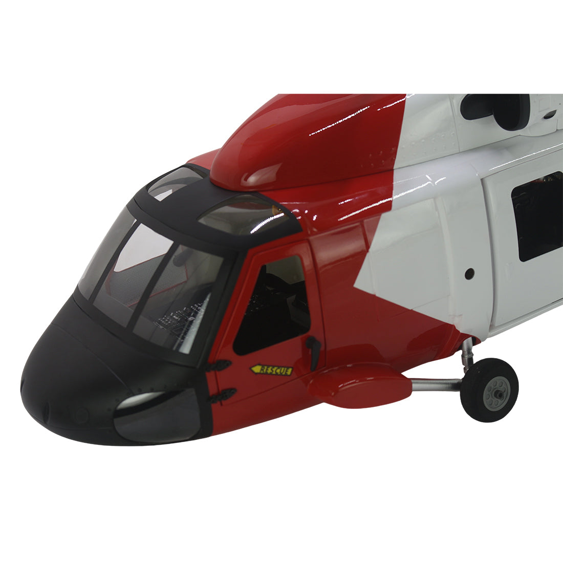 FLISHRC FL500 HH-60 Jayhawk Coast Guard 500-Class 2.4GHz 6CH Scale RC Helicopter with L7 Flight Controller, 4-Mode GPS Positioning, Realistic Cockpit – RTF Remote Control Helicopter