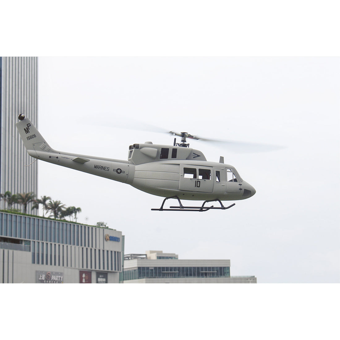 FLISHRC FL500 UH-1N Twin Huey 500-Class 2.4G 6CH Scale RC Helicopter  - RAZORDON