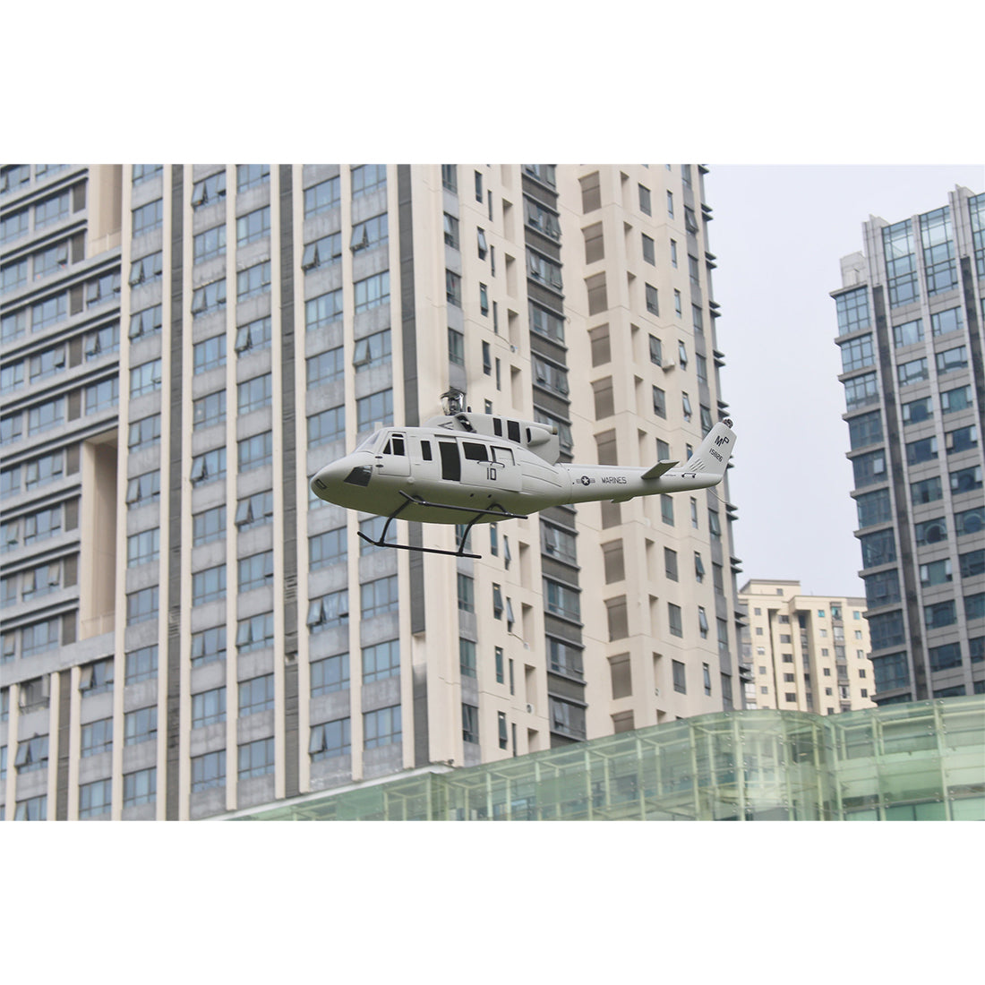 FLISHRC FL500 UH-1N Twin Huey 500-Class 2.4G 6CH Scale RC Helicopter  - RAZORDON