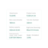 FLISHRC FL500 UH-1N Twin Huey 500-Class 2.4G 6CH Scale RC Helicopter  - RAZORDON