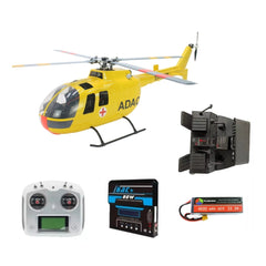 FLISHRC FL500 BO105 500-Class 2.4G 6CH Scale RC Helicopter with L7 Flight Controller & 4-Mode GPS Positioning RTF